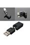 black New USB 2.0 Male To USB Female 360 Degree Rotation Angle Extension cable Adapter Hot new - 6