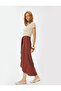 X Melis Ağazat - Midi Length Sarong Skirt Double-Breasted Asymmetrical Slim Fit - 2
