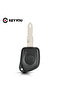 KEYYOU 1PCS 1 Button Car Key Shell Good Quality For Peugeot 106 205 206 306 405 406 1 Button With...