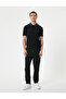 Slim Fit Polo T-Shirt Short Sleeve Stripe Detailed Cotton - 2