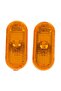 Yellow Side Marker Blinker Courtesy Lights for volkswagen Golf 4 MK4 - 8