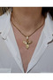 Çağla Şikel Ema Model Phoenix Steel Necklace