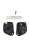 KEYYOU 1PCS 1 Button Car Key Shell Good Quality For Peugeot 106 205 206 306 405 406 1 Button With... - 2