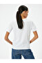 Slogan Printed T-Shirt Short Sleeve Crew Neck Cotton Standard Fit - 4