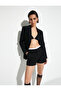 Mini Shorts Normal Waist Pocket Waist Detailed
