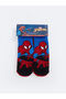 Lcwk Spiderman Patterned Boys' Towel Socks 3-Piece