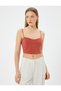 Strappy Linen Crop Bustier Slim Fit - 3