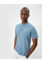 Slogan Printed T-Shirt Crew Neck Short Sleeve Cotton