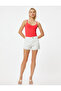 Basic Thin Strap Tank Top Slim Fit - 2