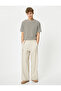 Crew Neck T-Shirt Short Sleeve Viscose Blended - 2
