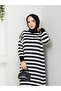 Wonderful Striped Knitwear Dress - 6