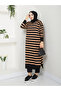 Wonderful Striped Knitwear Dress
