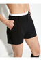 Mini Shorts Normal Waist Pocket Waist Detailed - 5