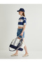 Mini Denim Shorts Cut-Out Tassels Cotton Pocket - 4