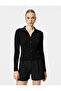 Polo Collar Sweater Knitted Button - 3