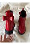 Red Leather Patent Leather - 2