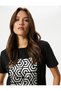 Printed T-Shirt Crew Neck Short Sleeve Cotton