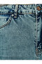 Mom Jeans Short Slim-Leg Slit Detail Pocketed - Mom Jeans - 7