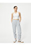Jogger Pants with Tie Waist Pockets and Elastic Legs