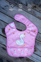 Swan Patterned Liquid-Proof Food-Slobber Bib 0-24 Months - 2