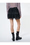 Mini Lace Skirt with Elastic Waist Layers - 4
