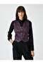 Jacquard Blazer Vest - 3