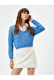 Double Layer Look Knitwear Sweater