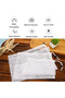 20x30cm White 10Pcs Filter Net Bag Mesh Bag Acquarium Pond For Bio Ball Carbon Media Ammonia Aquariu - 3