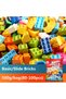 500g/bag Kawaii Big Size Creative Building Blocks Set Colorful Classic Basic Silde Bricks DIY Toy... - 2
