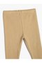 طماق الأساسية بروتيل تكدرت مرونة الخصر القطن - 3