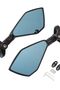 Motorcycle Back Universal Aluminum Scooters Racer Rearview Side View Mirror For Honda kawasaki Ya... - 8