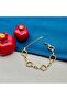 Steel Square Paperclip Chain Bracelet
