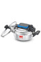 Svachh FLIP-ON Mini SS Pressure Cooker 18 cm-2 L with Glass Lid