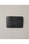 Gray Color Zipper Section Card Holder-Wallet (Shipped in Box)