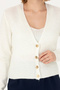 Women's Ecru Knitwear Cardigan 50269494 -Vr019 - 6