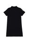 Girls' Black Knit Dress 50270099-VR046 - 2