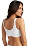 Women's Thick Strap Padded Bustier Half Tank Top Bra Set of 3 - 6