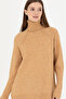 Women's Sand Turtleneck Sweater 50270443-VR085 - 3