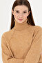 Women's Sand Turtleneck Sweater 50270443-VR085 - 2