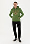 Men's Green Sweatshirt 50270786 -Vr054 - 4