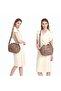 Washed Leather Strap Women's Handbag 21-K Barcelona 1905 - 5
