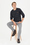Men's Navy Blue Sweatshirt 50270835 -Vr033 - 4