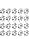 6-12mm 10pcs Stainless Steel Adjustable Drive Hose Clamp Fuel Line Worm Size Clip Hoop Hose Clamp Ho - 7