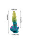 Yeşil Mavi Canavar Dildo Model 2 - 2