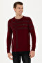 Men's Burgundy Sweater 50271010 -Vr014