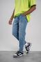 Men's Jean Trousers 16361 Washed Boyfriend Blue - 3