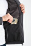 Men's Softshell Jacket Water and Windproof Mock Neck Fleece Lined 3-Pocket Outdoor & Sports - 2