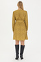 Women's Neon Yellow Woven Dress 50271175-Vr168 - 5