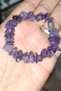 Amethyst Stone Large Centipede Natural Natural Stone Bracelet - 3