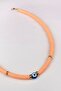 Fimo Necklace with Evil Eye Beads - 6